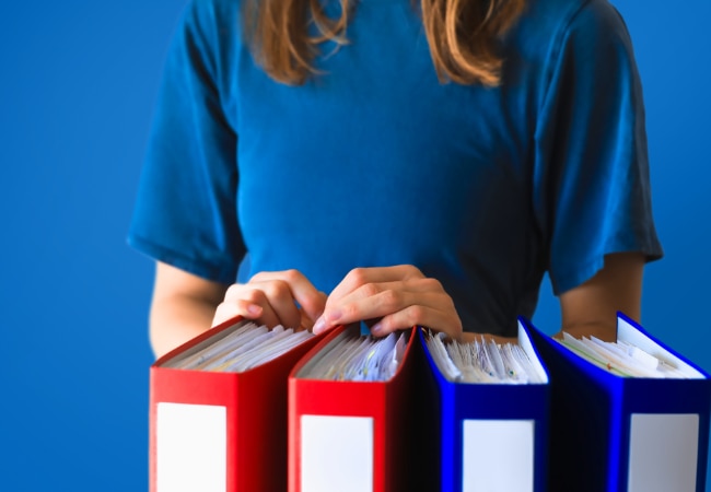 Bien trier les fournitures avant la rentrée