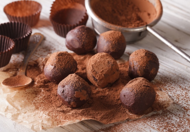 Idée pour Noël avec enfants : truffes