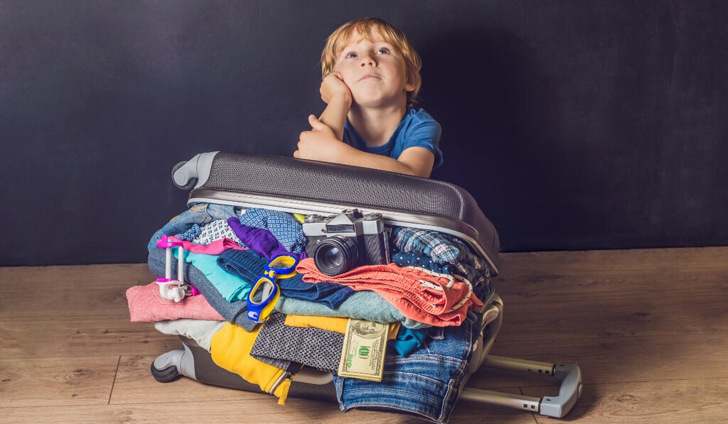 Que mettre dans la valise de son enfant ?