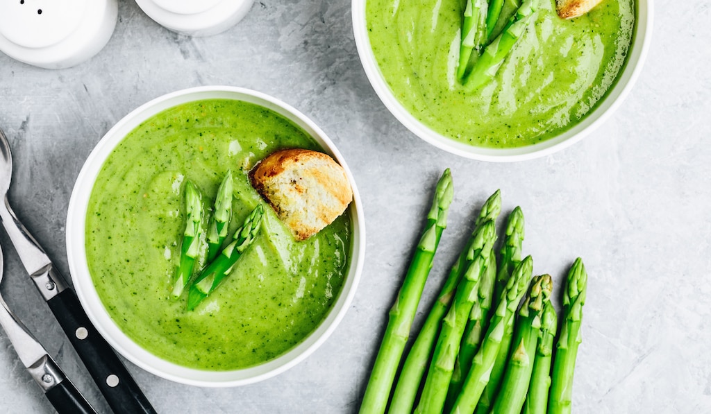 Velouté froid aux asperges