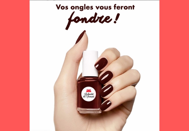 Vernis 100% chocolat chez Le Chocolat des Français