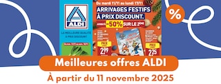 Catalogue ALDI du 11 novembre 2025 : les meilleures offres