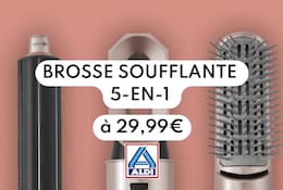 Où trouver la brosse soufflante 5-en-1 Ambiano chez ALDI ? 