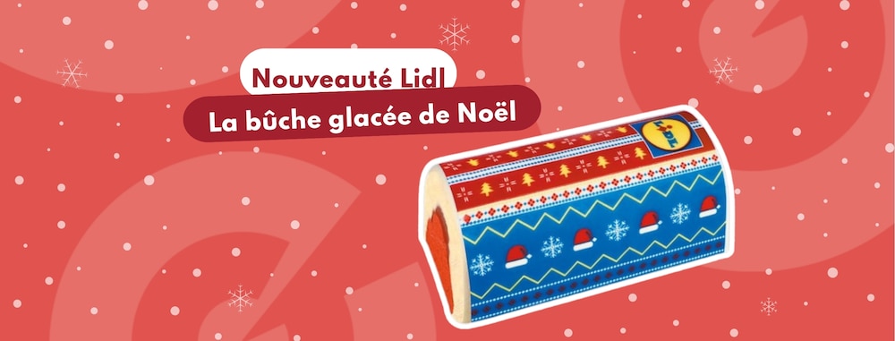 La bûche de Noël Lidl revient cette année ! Tout savoir sur cette nouveauté 