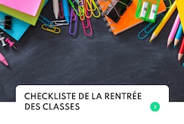 Checklist de la rentrée des classes