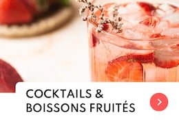 Cocktails & boissons à base de fraises