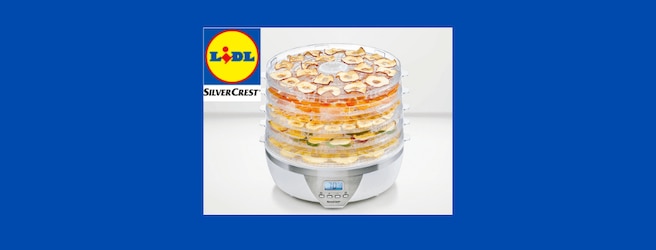 Zoom sur le déshydrateur alimentaire Silvercrest chez Lidl