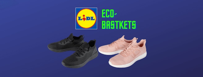 Lidl lance des baskets éco-responsables en plastique recyclé pour 12,99€