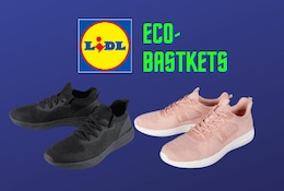 Lidl lance des baskets éco-responsables en plastique recyclé pour 12,99€