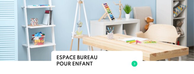 Comment aménager un espace bureau pour enfant ?