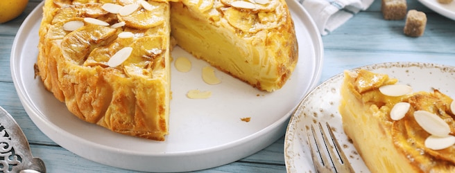 Recette du gâteau invisible aux pommes ultra léger