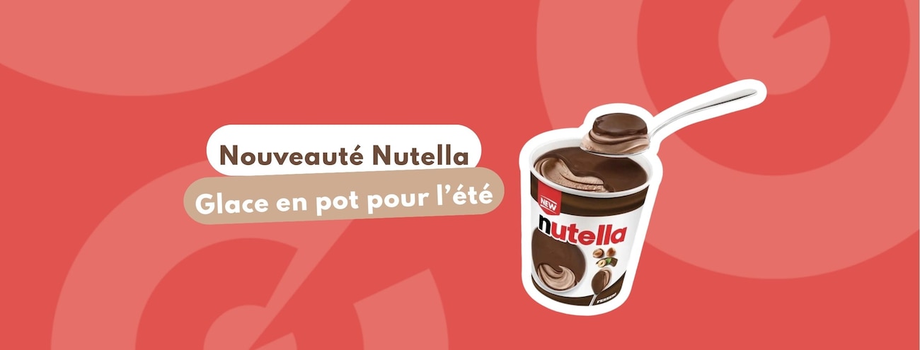 glace en pot Nutella