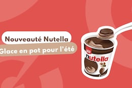 glace en pot Nutella