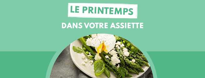 Le printemps dans votre assiette 