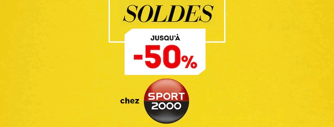 Top départ des soldes d’été avec Sport 2000