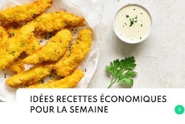 7 recettes économiques pour toute la semaine