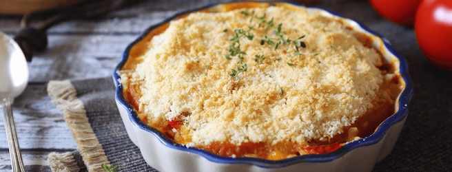 Idées recettes faciles : nos crumble salés et sucrés