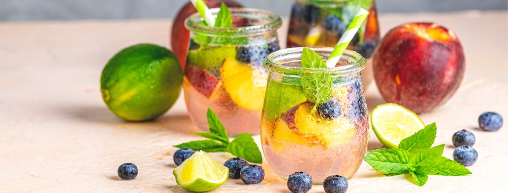 Boissons rafraîchissantes pour l'été