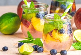 Boissons rafraîchissantes pour l'été