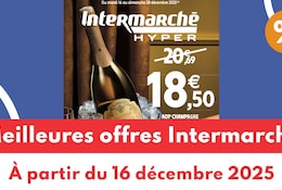 Catalogue Intermarché du 16 au 28 décembre 2025 : les meilleures offres