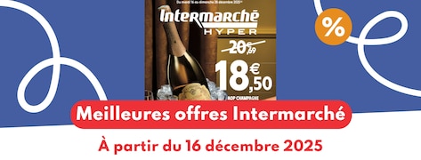 Catalogue Intermarché du 16 au 28 décembre 2025 : les meilleures offres
