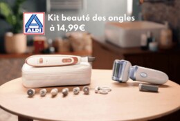 Découvrez le kit manucure et pédicure Aldi à 14,99€