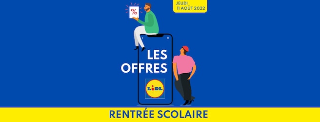 Une rentrée à prix Lidl avec des prix sans TVA 