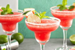 Cocktail Margarita à la pastèque