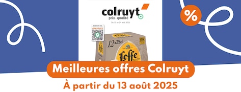 Meilleures offres Colruyt du 13 août