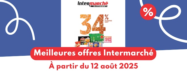 Meilleures offres Intermarché du 12 août