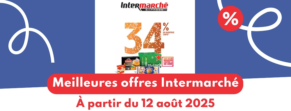 Meilleures offres Intermarché du 12 août