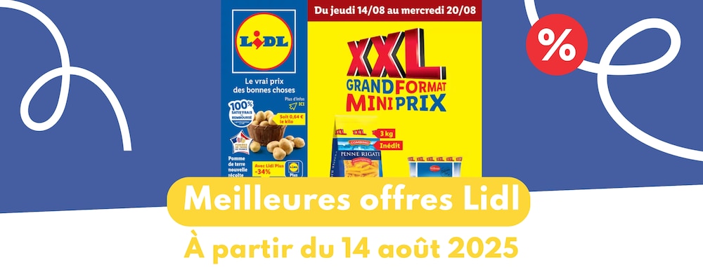 Meilleures offres Lidl du 14 août