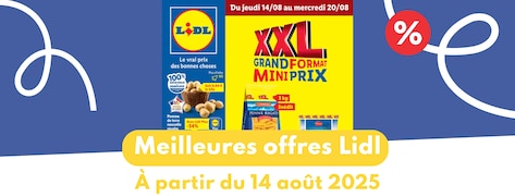 Meilleures offres Lidl du 14 août
