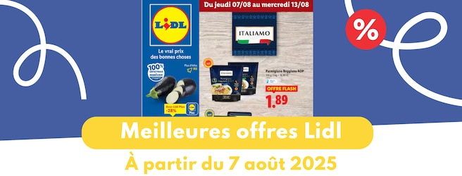 Meilleures offres Lidl du 7 août