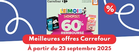 meilleures offres carrefour 23 septembre 2025