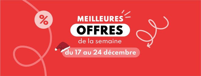 Meilleures offres de la semaine du 18 au 24 décembre 2024