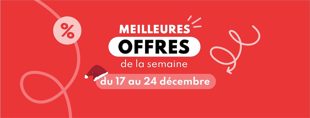 Meilleures offres de la semaine du 18 au 24 décembre 2024