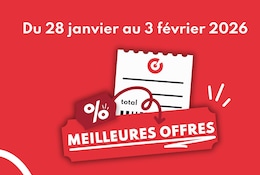 Les meilleures offres du 28 janvier au 3 février 2026