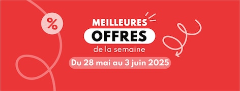 Meilleures offres du 28 mai au 3 juin 2025