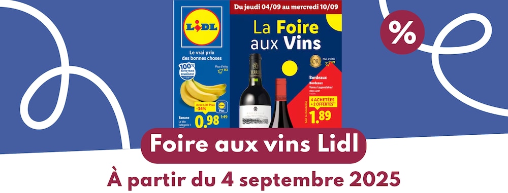 Meilleures offres foire aux vins lidl 2025