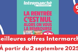 Meilleures offres Intermarché du 2 septembre