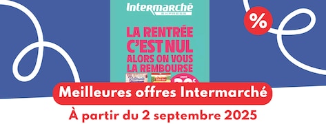 Meilleures offres Intermarché du 2 septembre