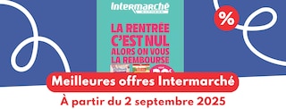 Lire l'article Catalogue Intermarché du 2 septembre 2025 : les meilleures promos Catalogue Intermarché du 2 septembre 2025 : les meilleures promos