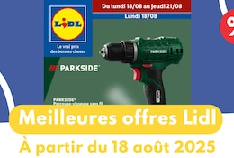 Meilleures offres Lidl du 18 août.