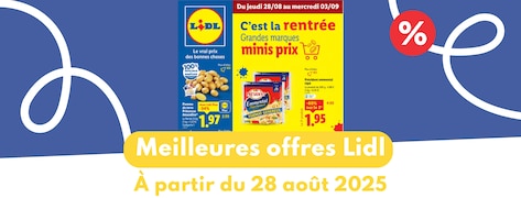 Meilleures offres Lidl du 28 août