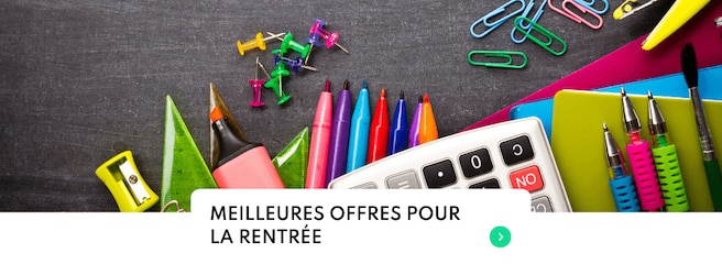 Les meilleures offres pour la rentrée des classes 2022