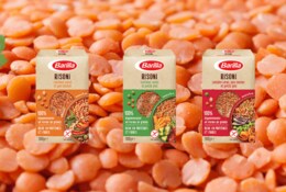 Barilla imagine 3 saveurs de risoni à base de légumineuses