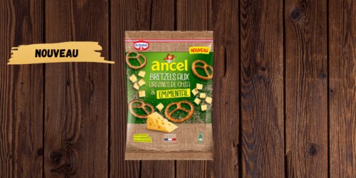 Nouveaux Bretzels graines de chia & Emmental, Dr. Oetker