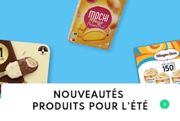 Nouveautés glaces pour l'été