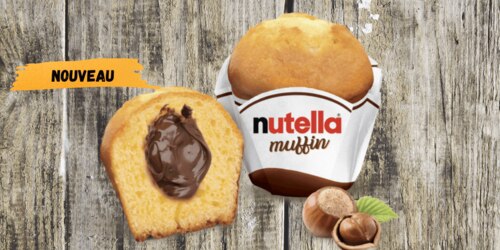 Nutella lance ses muffins en rayon boulangerie